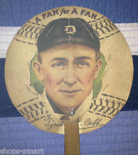 Very Rare Vintage Ty Cobb A Fan